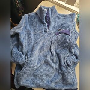 Patagonia Light Blue Fleece XL